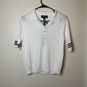 Truth by Republic Ribbed Polo Top